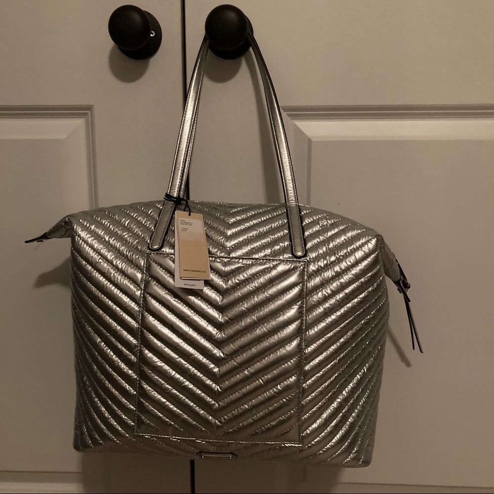 Rebecca Minkoff NWT Stella Quilted Top Zip Tote